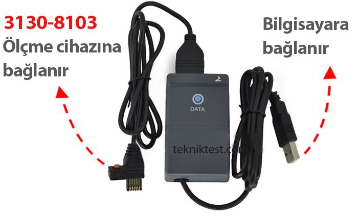 Dasqua 3130-8103 Tek Sütunlu Dijital Mihengir 300 mm