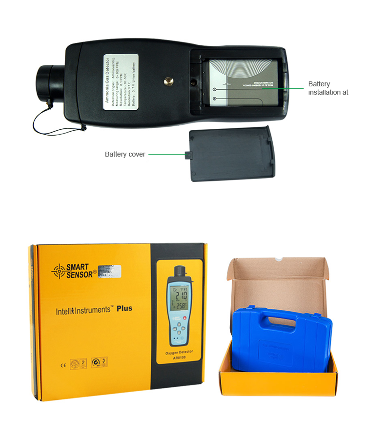 Smart Sensor AR 8100 Oksijen Ölçüm Cihazı
