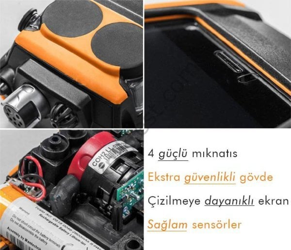 Testo 300 LL Baca Gazı Analiz Cihazı (Yazıcılı Set) 15000 PPM