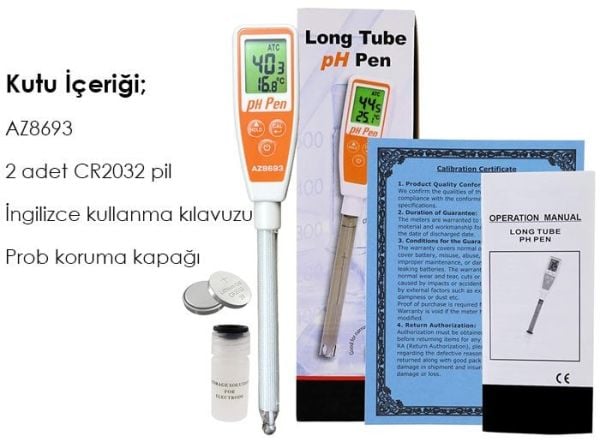 AZ 8693 Cam Problu Ph Metre
