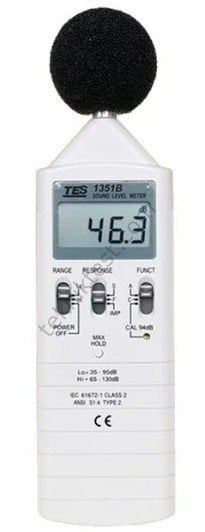 Tes 1351B Ses Seviyesi Ölçer