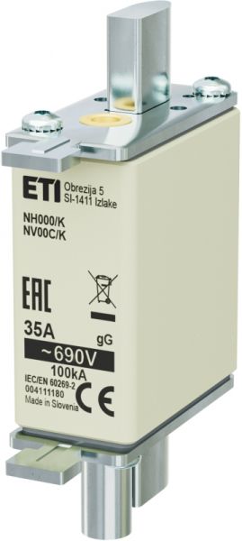 Eti NH000/K gG 35A/690V