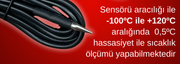 AZ 88164 Kablolu Sıcaklık Kayıt Cihazı | Soğuk Ölçümleri İçin -100°C