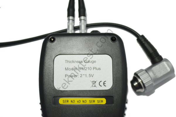 TM210Plus Ultrasonik Kalınlık Ölçüm Cihazı ( ölçüm aralığı : 0.75 mm – 300.0 mm, hassasiyet:0.01 mm)