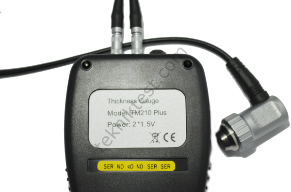 TM210Plus Ultrasonik Kalınlık Ölçüm Cihazı ( ölçüm aralığı : 0.75 mm – 300.0 mm, hassasiyet:0.01 mm)