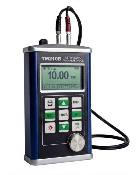 TM210B Ultrasonik Kalınlık Ölçüm Cihazı  ( ölçüm aralığı : 0.75 mm – 300.0 mm, hassasiyet:0.01 mm)