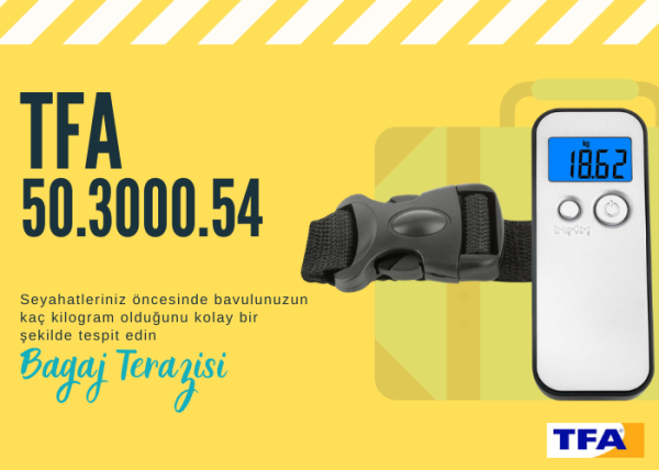 Tfa 50.3000.54 Dijital Bagaj Terazisi