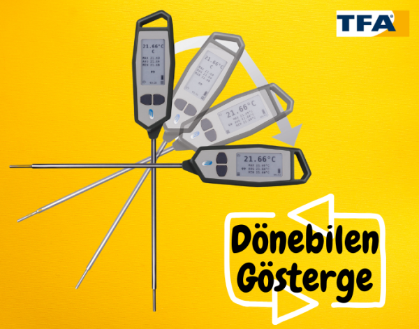TFA 31.1064.01 V315 Yüksek Hassasiyetli Problu Termometre 0.05°C