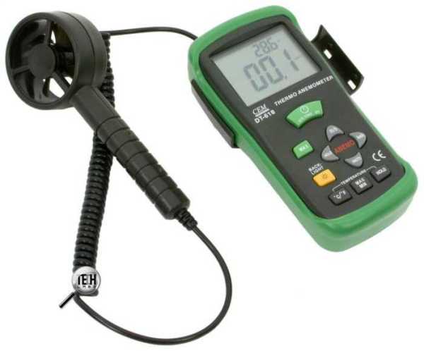 Cem DT-618 Hava Hızı ve Sıcaklık Ölçer