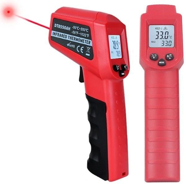 LYK DT8550AH Lazerli Dijital Termometre (-50°C ile 550°C)   ( 12:1)