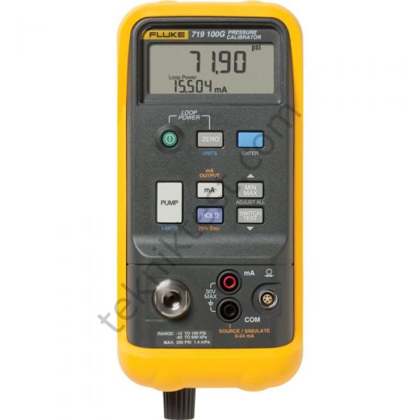 Fluke 719 30G Elektrikli Basınç Kalibratörü