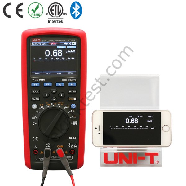Uni-t UT181A True RMS Veri Kayıt Multimetresi