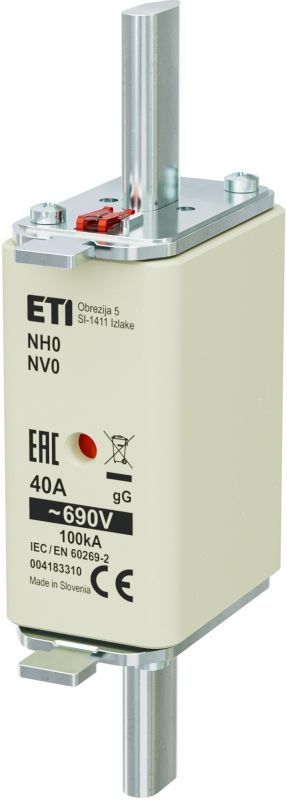 Eti NH0 gG 40A/690V