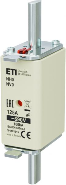 Eti NH0 gG 125A/690V