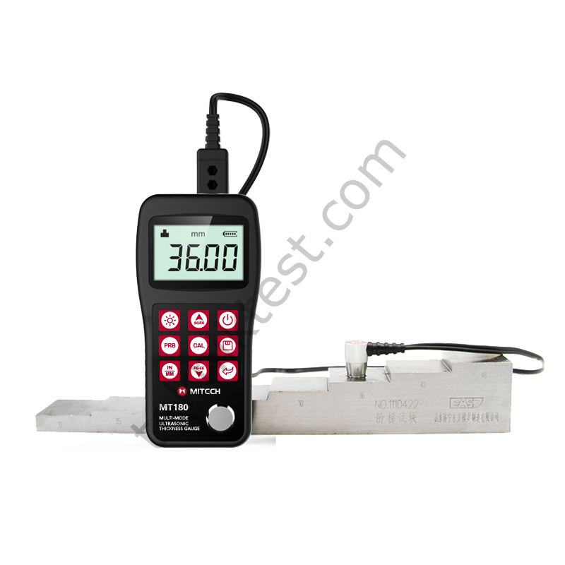 MT180 Ultrasonik Kalınlık Ölçüm Cihazı- Boya altı ölçüm: 3-30mm, Ölçüm aralığı:-0,65 – 600 mm
