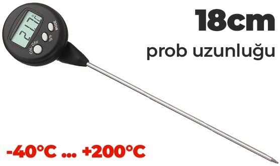 TFA 30.1021 Oynar Başlıklı Uzun Problu Termometre