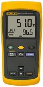 Fluke 51-II 60HZ Tek Girişli Dijital Termometre