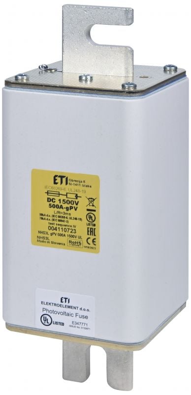 Eti NHS3L gPV 315A/1500V DC 70kA