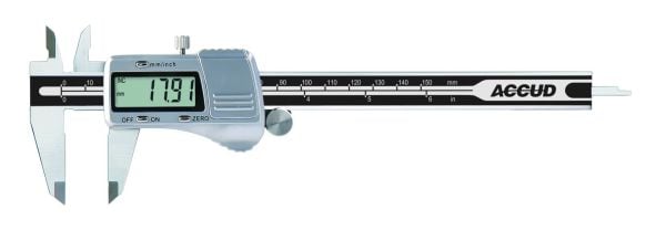 ACCUD 111-012-16 Dijital Kumpas Metal Kapaklı 111 Serisi 0-300mm