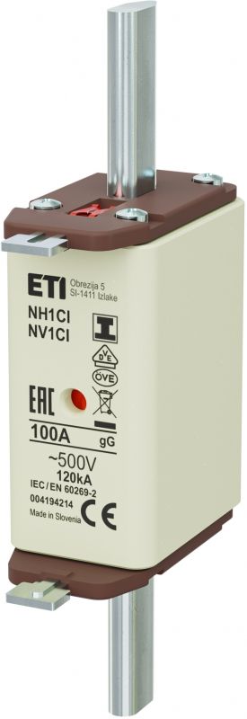 Eti NH1C/I gG 100A/500V
