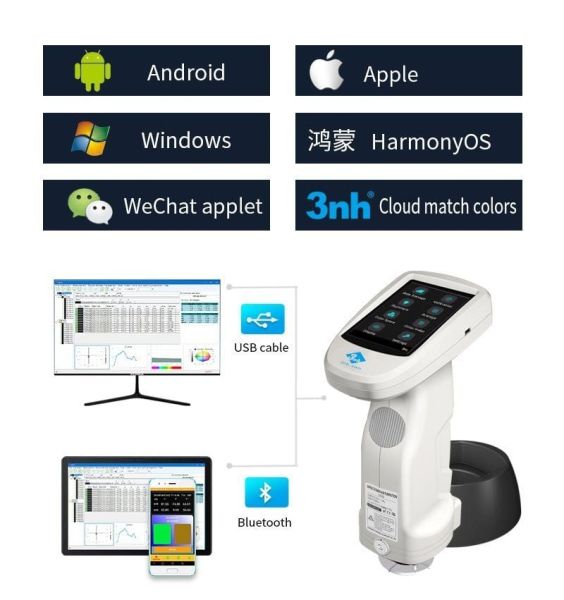 3nh ST60 Renk Ölçer Spektrofotometre - Renk Ölçüm Cihazı