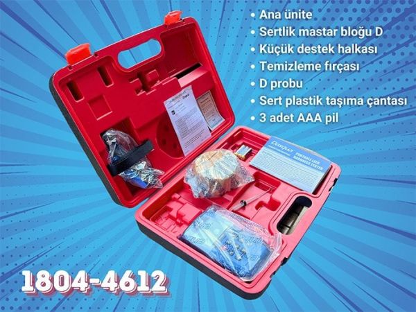 Dasqua 1804-4612 Leeb Metal Sertlik Ölçer