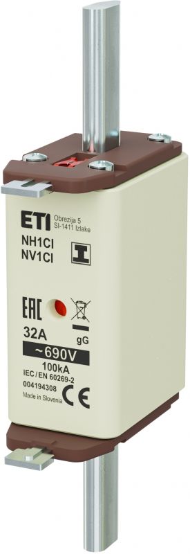 Eti NH1C/I gG 32A/690V