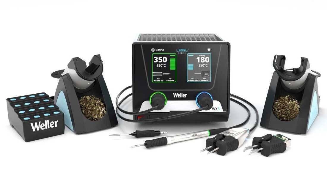 Weller WXS-2021 300W Dijital Isı Ayarlı Havya - Pico (Nano)/Micro Rework Kit - T0053457699