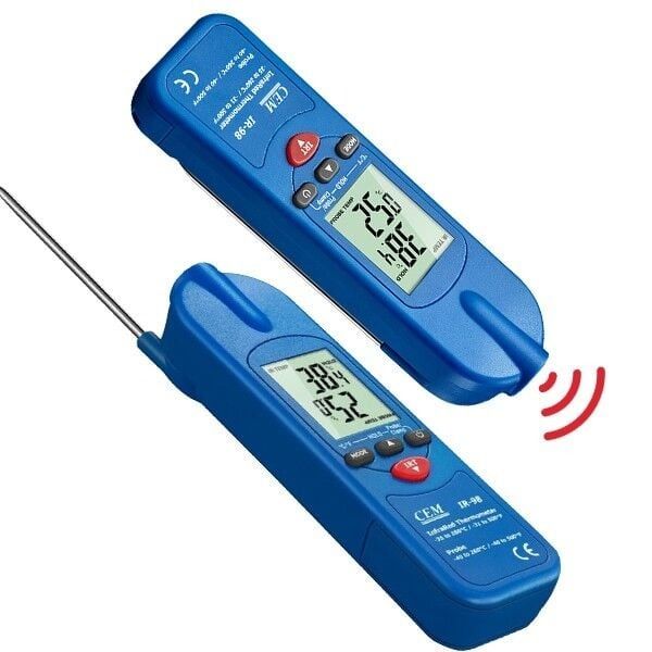 CEM IR98 Hem Lazerli Hem Problu Termometre