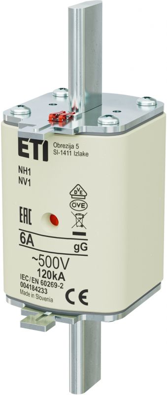Eti NH1 gG 6A/500V