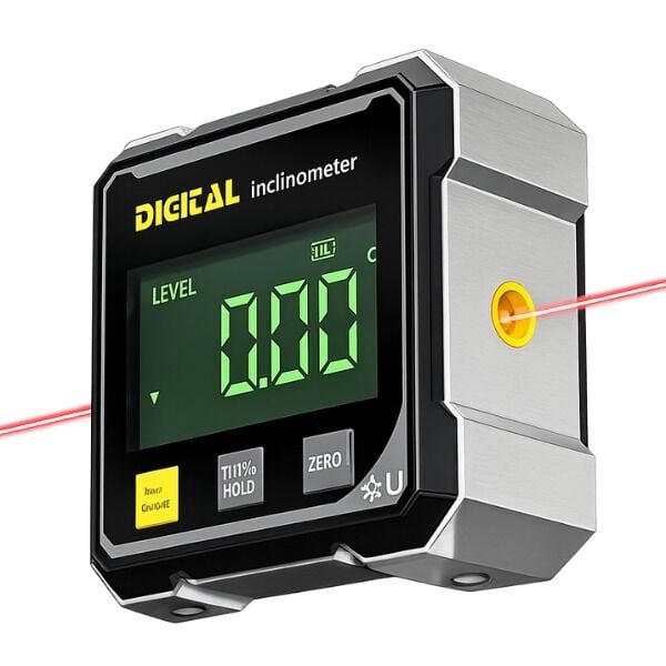 Loyka 5521 Dijital Eğim Ölçer | Mıknatıslı | Çift Çizgi Lazerli