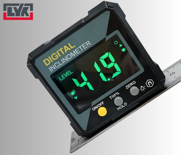 LYK 5315-90C Dijital Eğim Ölçer | Mıknatıslı | Uygun Fiyat