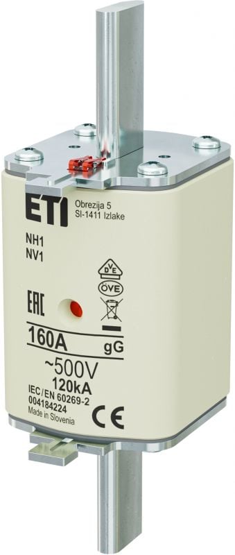 Eti NH1 gG 160A/500V