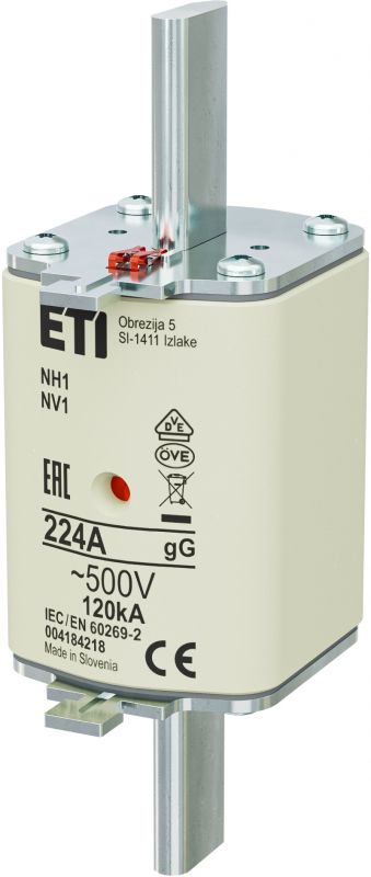 Eti NH1 gG 224A/500V