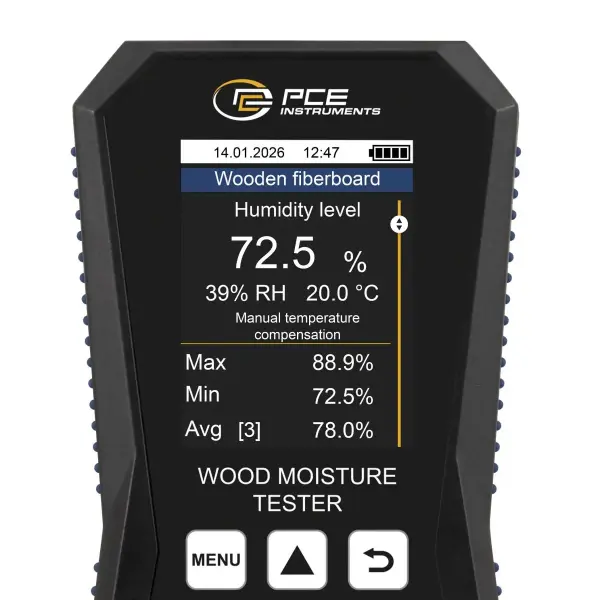 PCE-WMT 300 Nem Ölçer - Beton Nem, Duvar Nem, Ahşap Nem