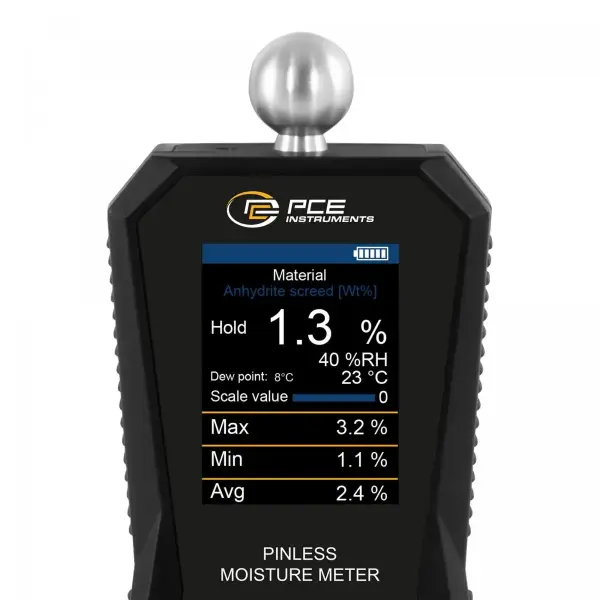 PCE-PMI 13 Nem Ölçer - Beton Nem, Duvar Nem, Ahşap Nem