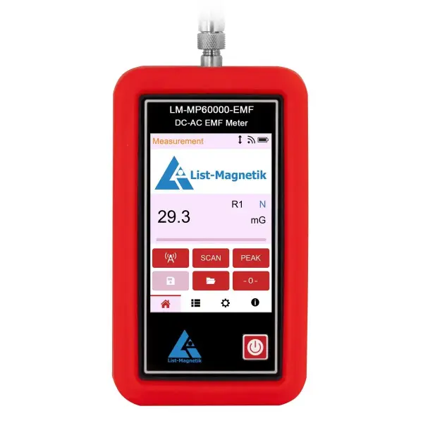 LM-MP6000-EMF Gauss Metre / Manyetik Ölçer / Fluxgate Manyetometre