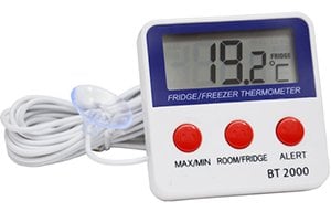 Loyka BT-2000 Alarmlı ve Mıknatıslı Buzdolabı Termometresi