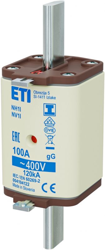 Eti NH1/I gG 100A/400V