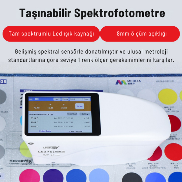 LS176 Spektrofotometre | Hassas Renk Sonucu