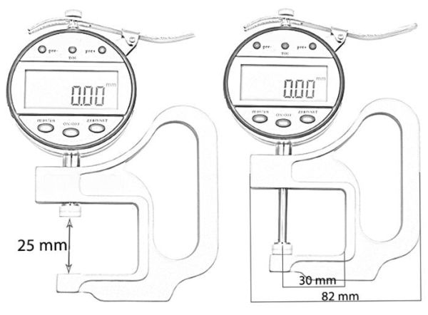 Loyka 5317-25 Kalınlık Komparatörü (0.01 MM)