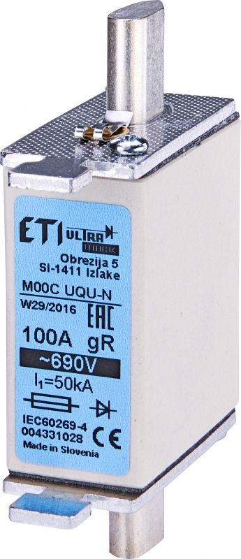 Eti NH000 UQ gR 50A/690V