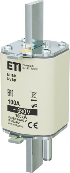 Eti NH1/K gG 100A/690V