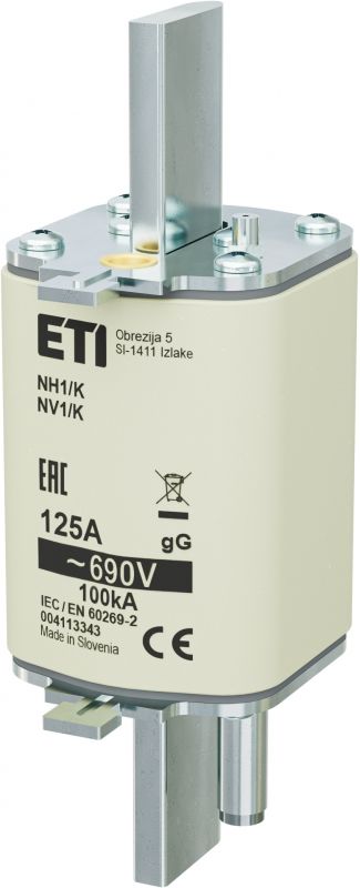 Eti NH1/K gG 125A/690V