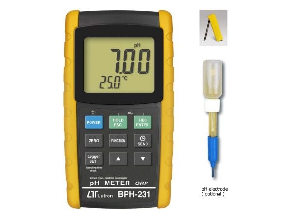Lutron BPH-231 pH Metre -  Veri Kaydedici