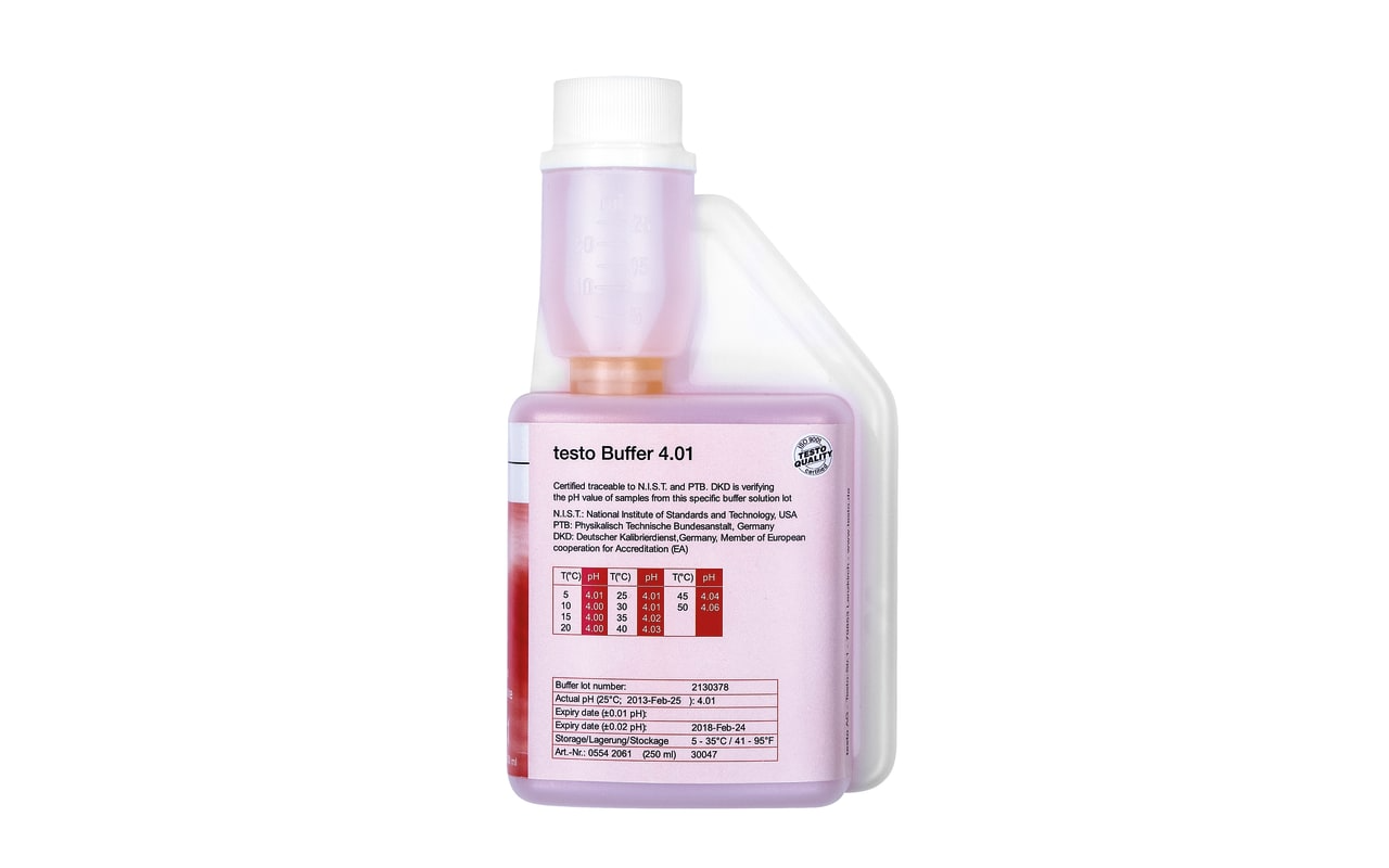 Testo 4.01 Ph Tampon Çözelti 0554 2061