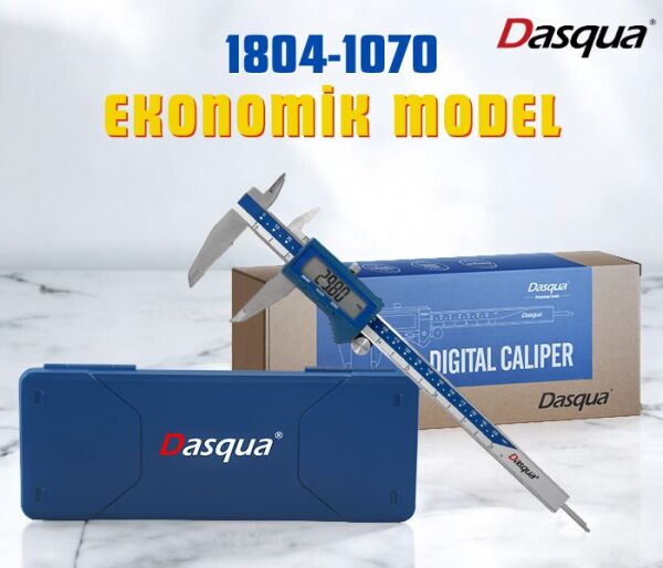 Dasqua 1804-1070 Ekonomik Dijital Kumpas | 0-200 MM