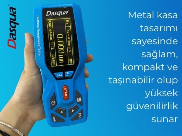 Dasqua 1804-6305 Dijital Yüzey Pürüzlülük Ölçer