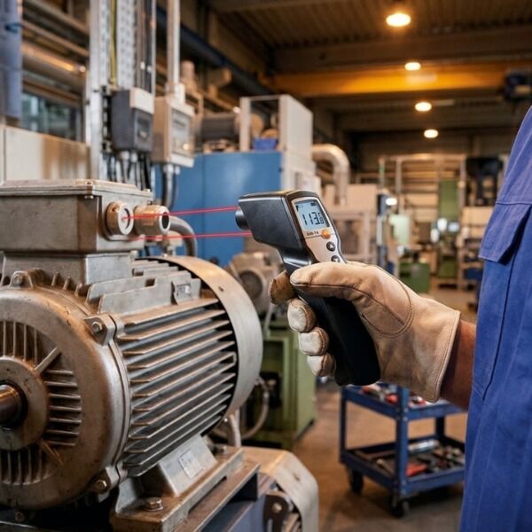 Testo 830-T4 Çift Lazerli Kızılötesi Termometre 400°C | 30:1 Hedef Oranı