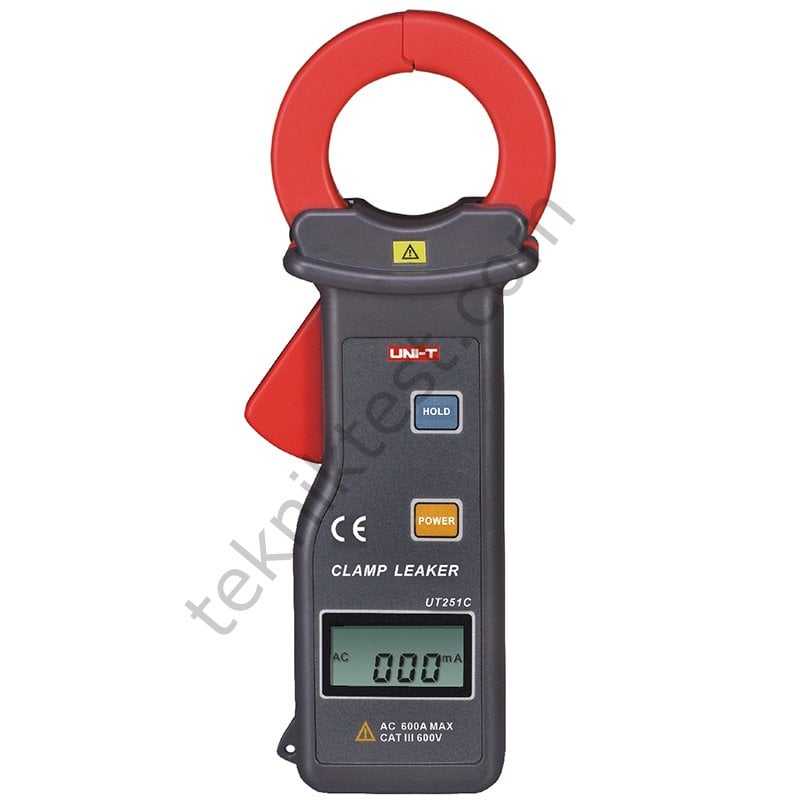 Uni-t UT251C Yüksek Hassasiyetli Kaçak Akım Ölçer
